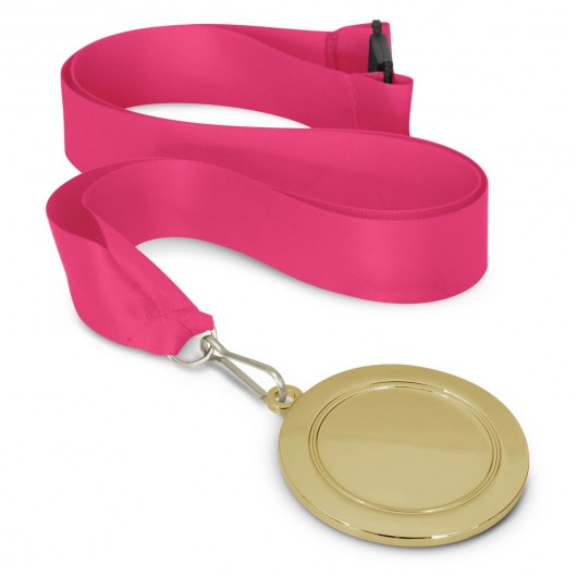 Pink Promotional Medals